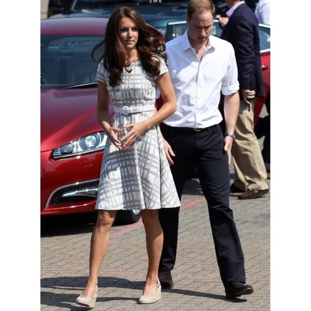 Dune London Slingback Wedges ASO Kate Middleton